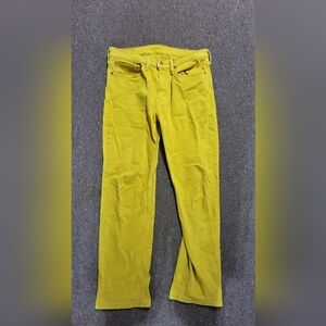 Levi's Yellow 514 Jeans
